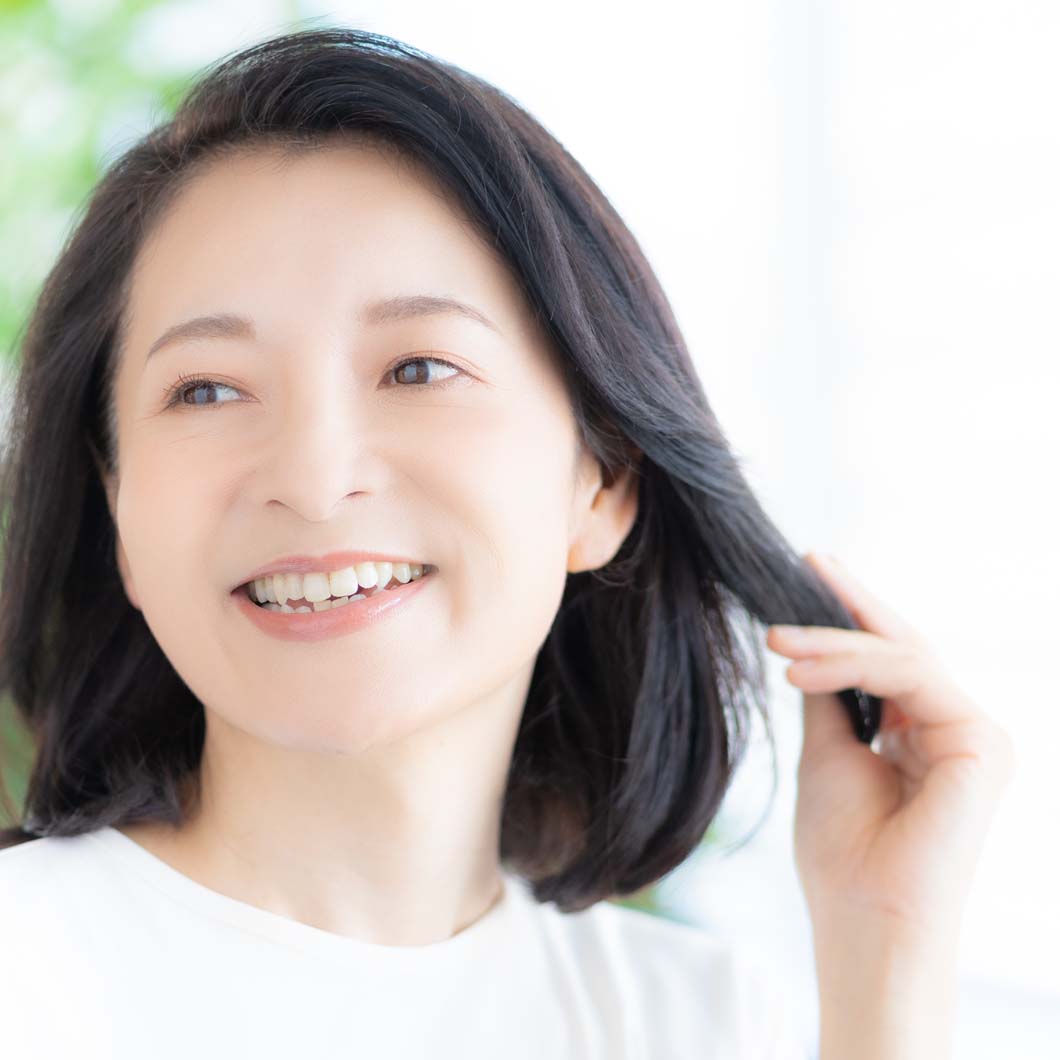 髪の補修&潤い成分のイメージ